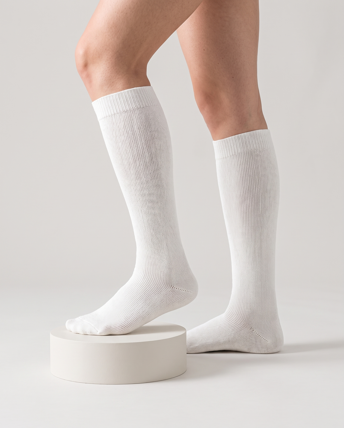 Bamboove Classic Bamboo Compression Socks - Pure White by Bamboove, bamboo compression socks