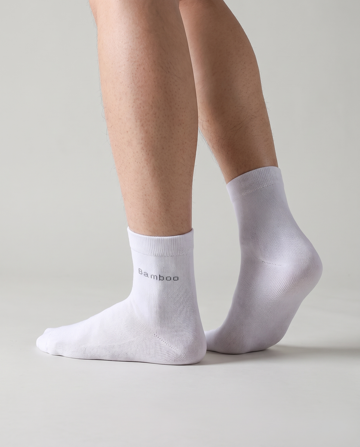 Bamboove Comfort Crew Bamboo Socks - White by Bamboove, bamboo compression socks
