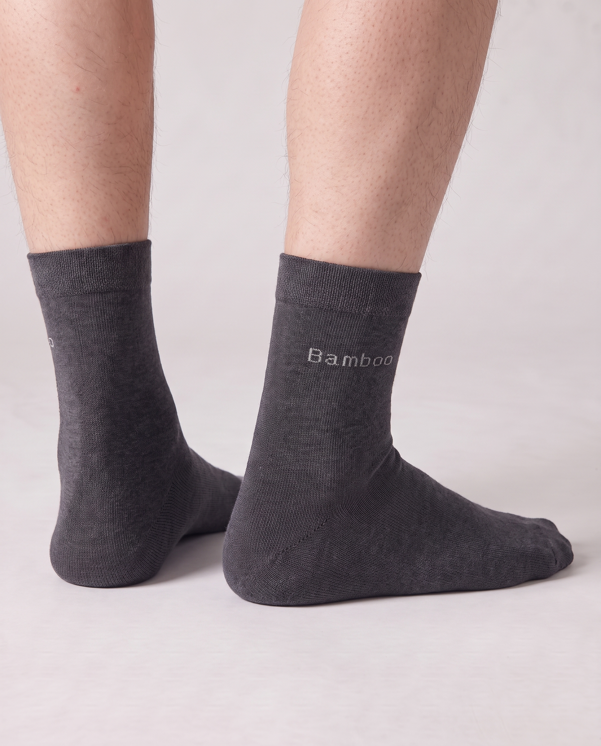 Bamboove Comfort Crew Bamboo Socks - Charcoal by Bamboove, bamboo compression socks