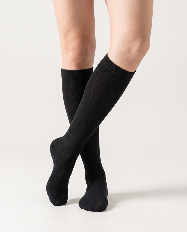 Bamboove Classic Bamboo Compression Socks - Onyx Black by Bamboove, bamboo compression socks