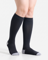 Bamboove Essential Bamboo Compression Socks - Black / Grey by Bamboove, bamboo compression socks