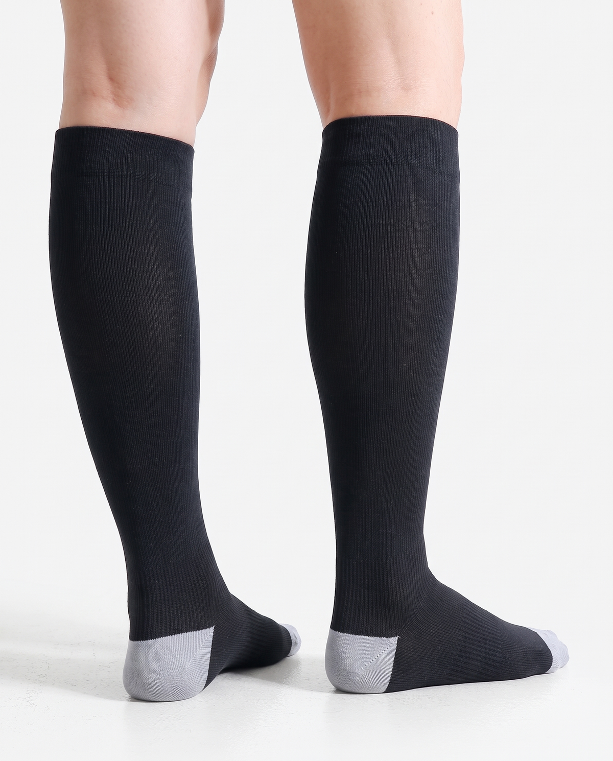 Bamboove Essential Bamboo Compression Socks - Black / Grey by Bamboove, bamboo compression socks