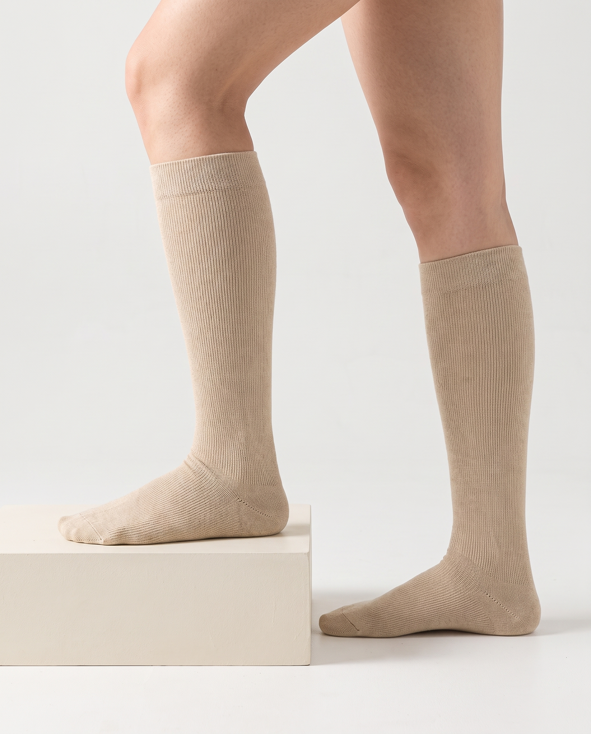 Bamboove Classic Bamboo Compression Socks - Beige by Bamboove, bamboo compression socks