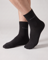 Bamboove Comfort Crew Bamboo Socks - Black by Bamboove, bamboo compression socks