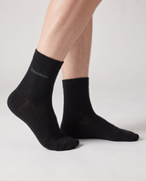 Bamboove Comfort Crew Bamboo Socks - Black by Bamboove, bamboo compression socks