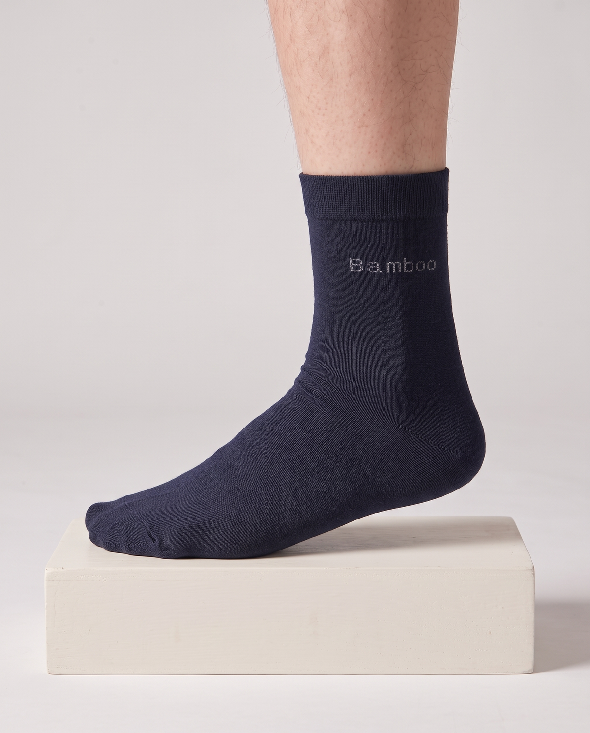 Bamboove Comfort Crew Bamboo Socks - Navy by Bamboove, bamboo compression socks