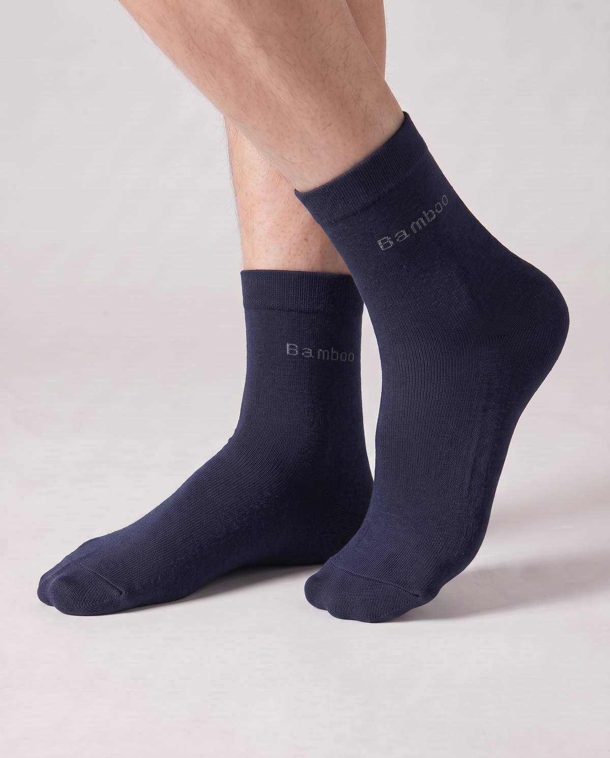 Bamboove Comfort Crew Bamboo Socks - Navy by Bamboove, bamboo compression socks
