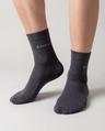 Bamboove Comfort Crew Bamboo Socks - Charcoal